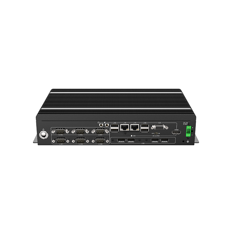 MBC-2600 Intel® Celeron®/Core™ i Fanless Box Computer with 6x COM (2x RS-232/485), 8x USB, 2x LAN