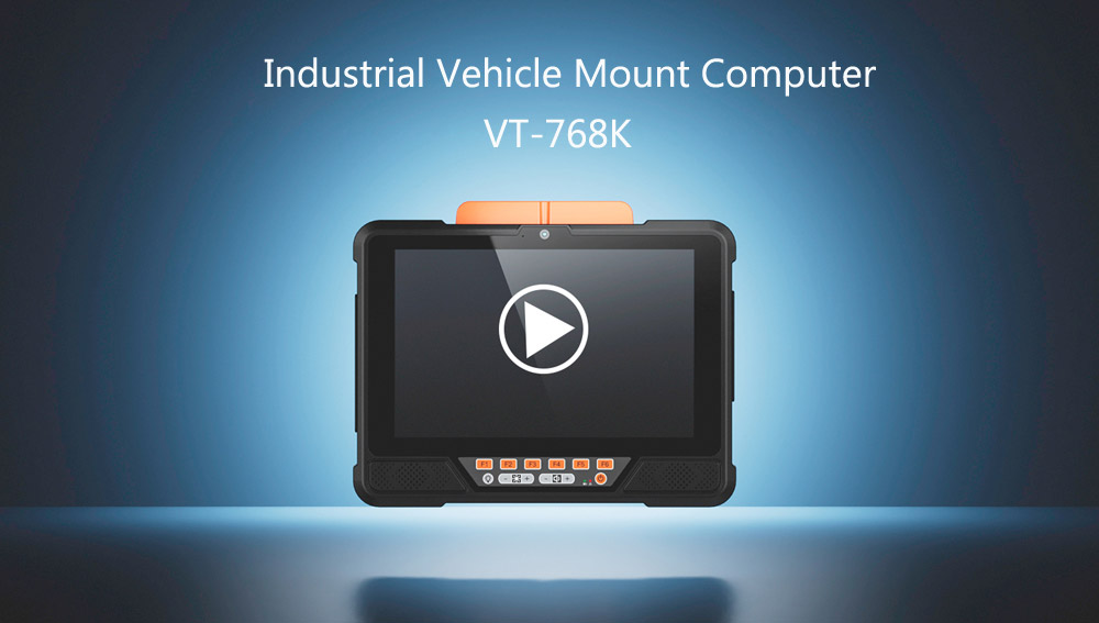 【New Arrival】Darveen Launch 10.1 Rugged Windows Vehicle Mount Computer