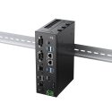 DBC-3200 DIN-Rail IPC With Intel® Elkhart Lake Celeron®/Core™ I3/i5/i7, 4x COM, 6x USB, 2x LAN