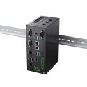 DBC-3400 DIN-Rail IPC With Intel® Elkhart Lake Celeron®/Core™ I3/i5/i7 Processor, 5x COM, 8x DIO,  6x USB, 2x LAN