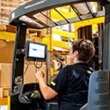 Forklift Computer With Data Collection