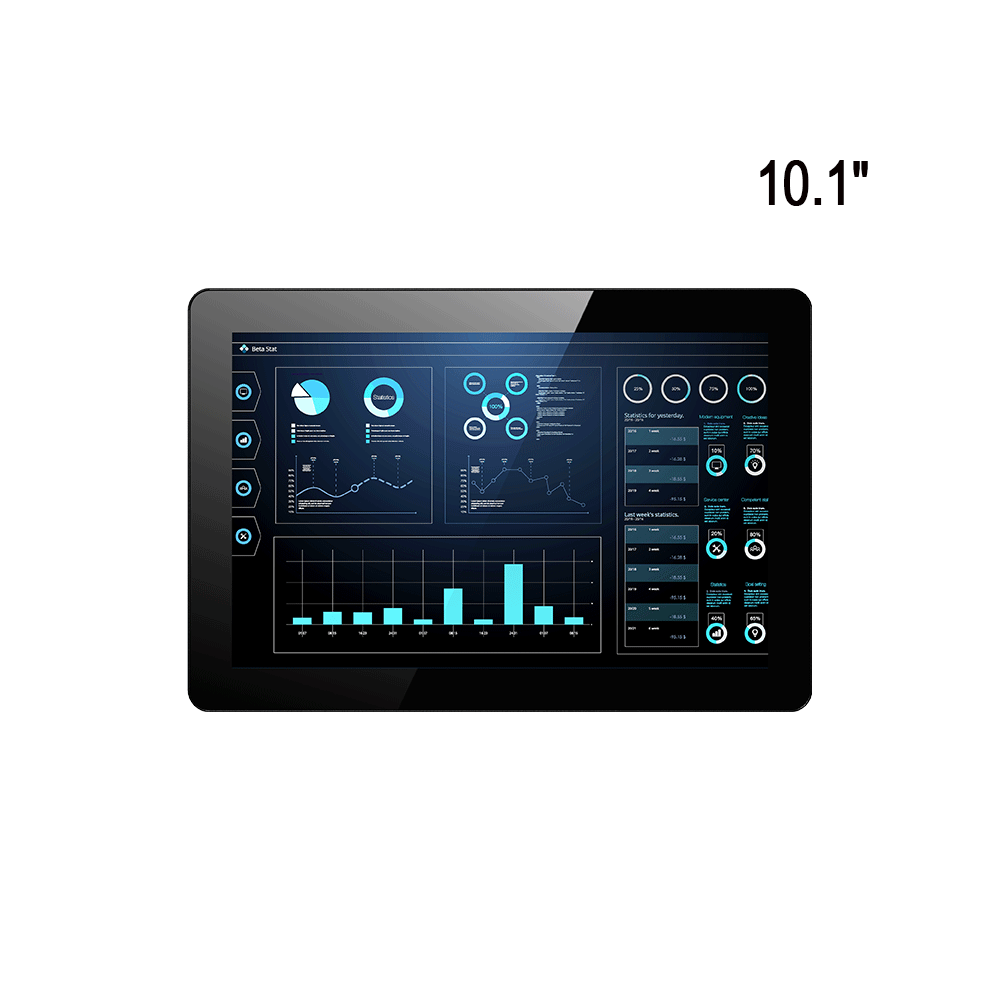 10.1″ DPC-9100 Industrial Touch Panel PC with Intel® Celeron® Processor