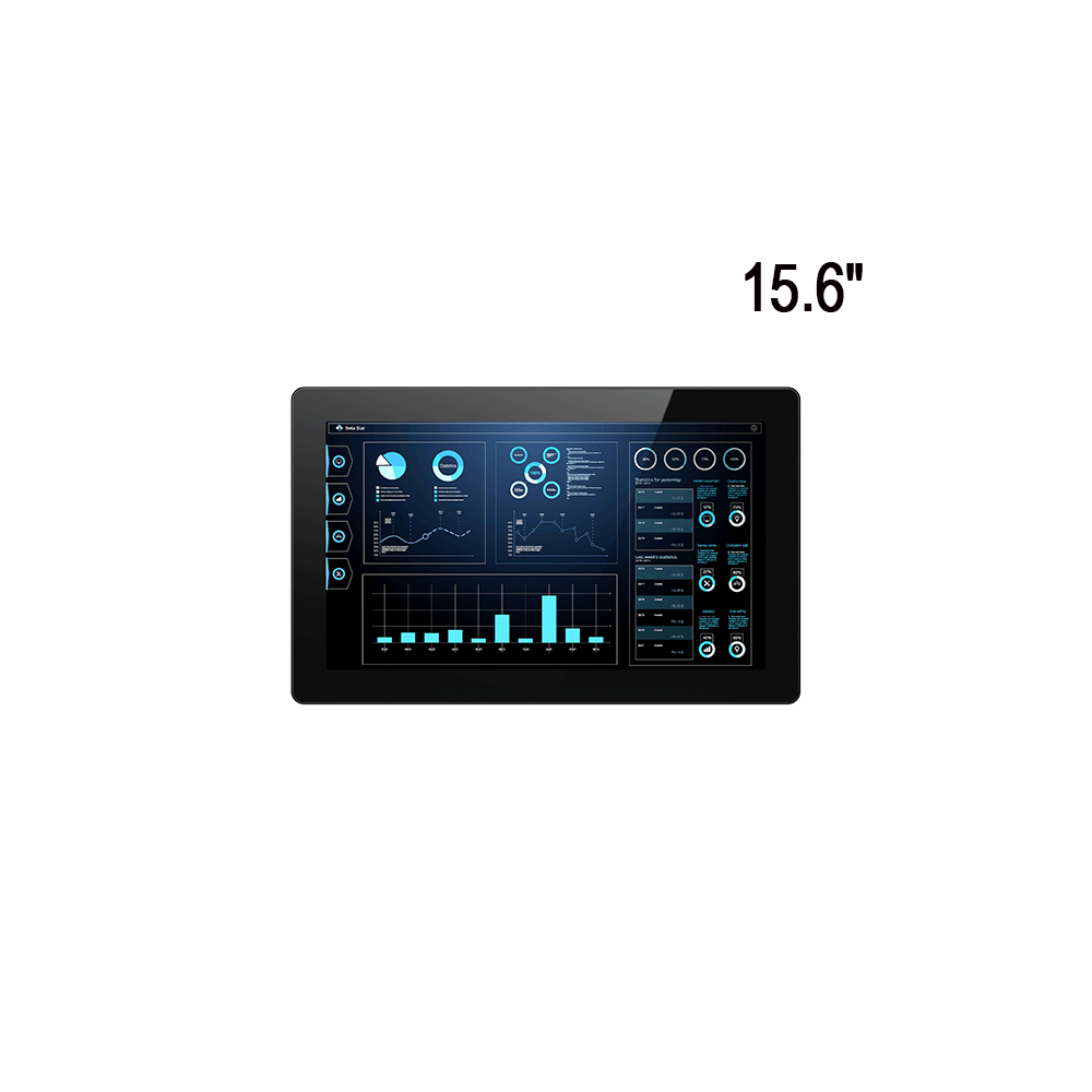 15.6″ DPC-9156 Industrial Touch Panel PC with Intel® Core™ i Series / Celeron® Processor