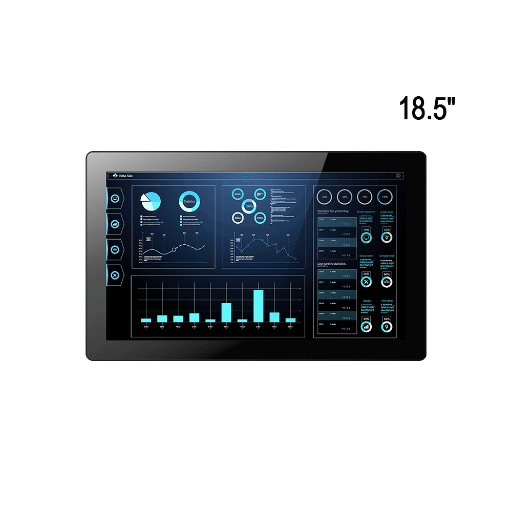 18.5″ DPC-9185 Industrial Touch Panel PC with Intel® Core™ i Series / Celeron® Processor
