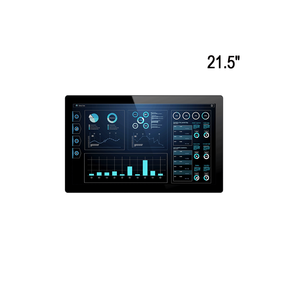 21.5″ DPC-9210 Industrial Touch Panel PC with Intel® Core™ i Series / Celeron® Processor