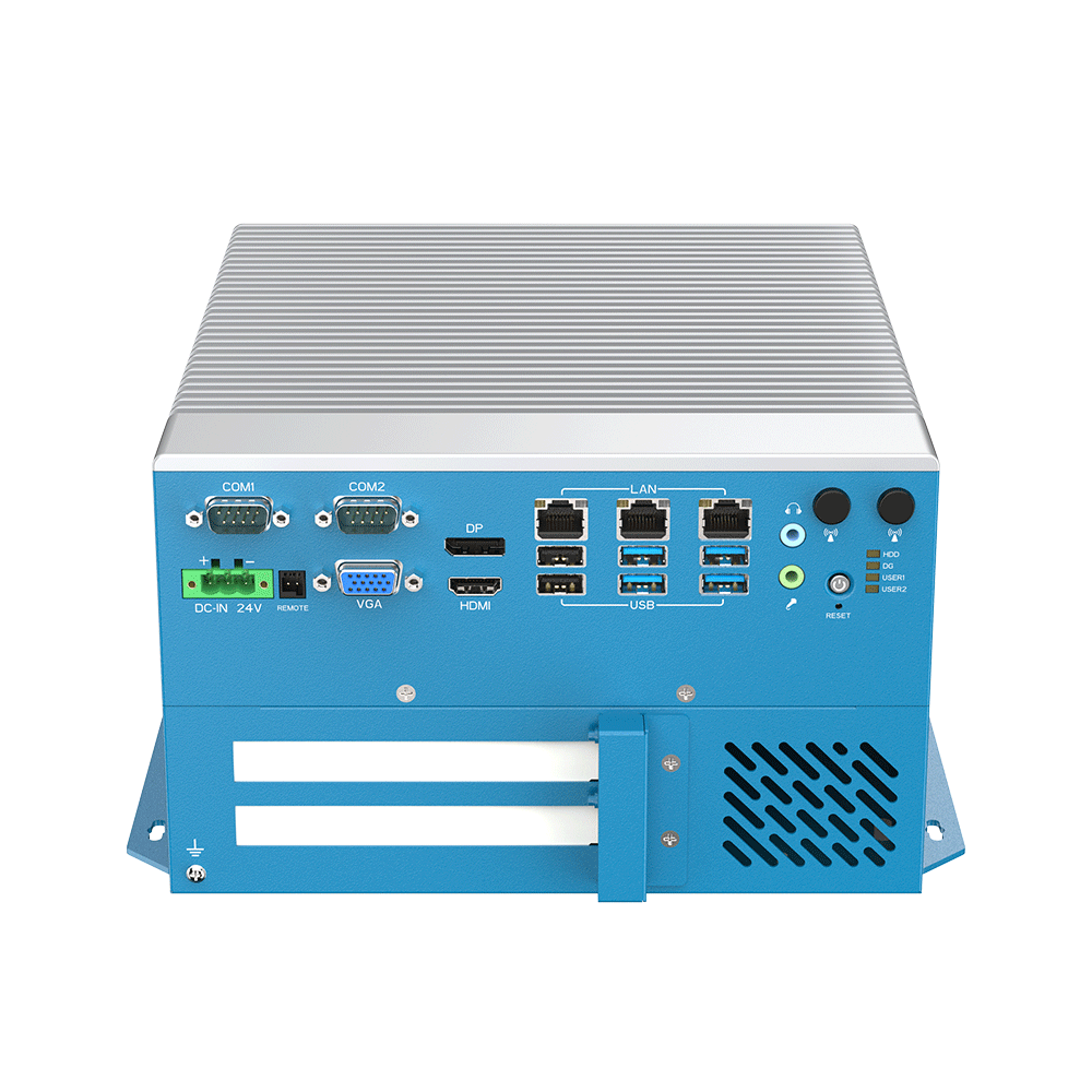 MIC-9011 Modular Industrial Computer with 12/13/14th Gen Intel® Core™ i3/i5/i7 CPU, 2x COM, 3x LAN, 6x USB, 1x PCIex16, 1x PCI