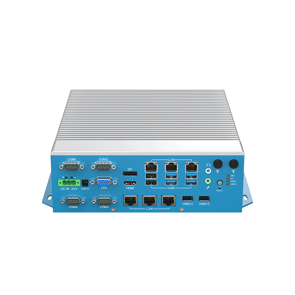 MIC-9400 Modular Industrial Computer with 12/13/14th  Gen Intel® Core™ i3/i5/i7 CPU,4x COM, 6x LAN, 8x USB