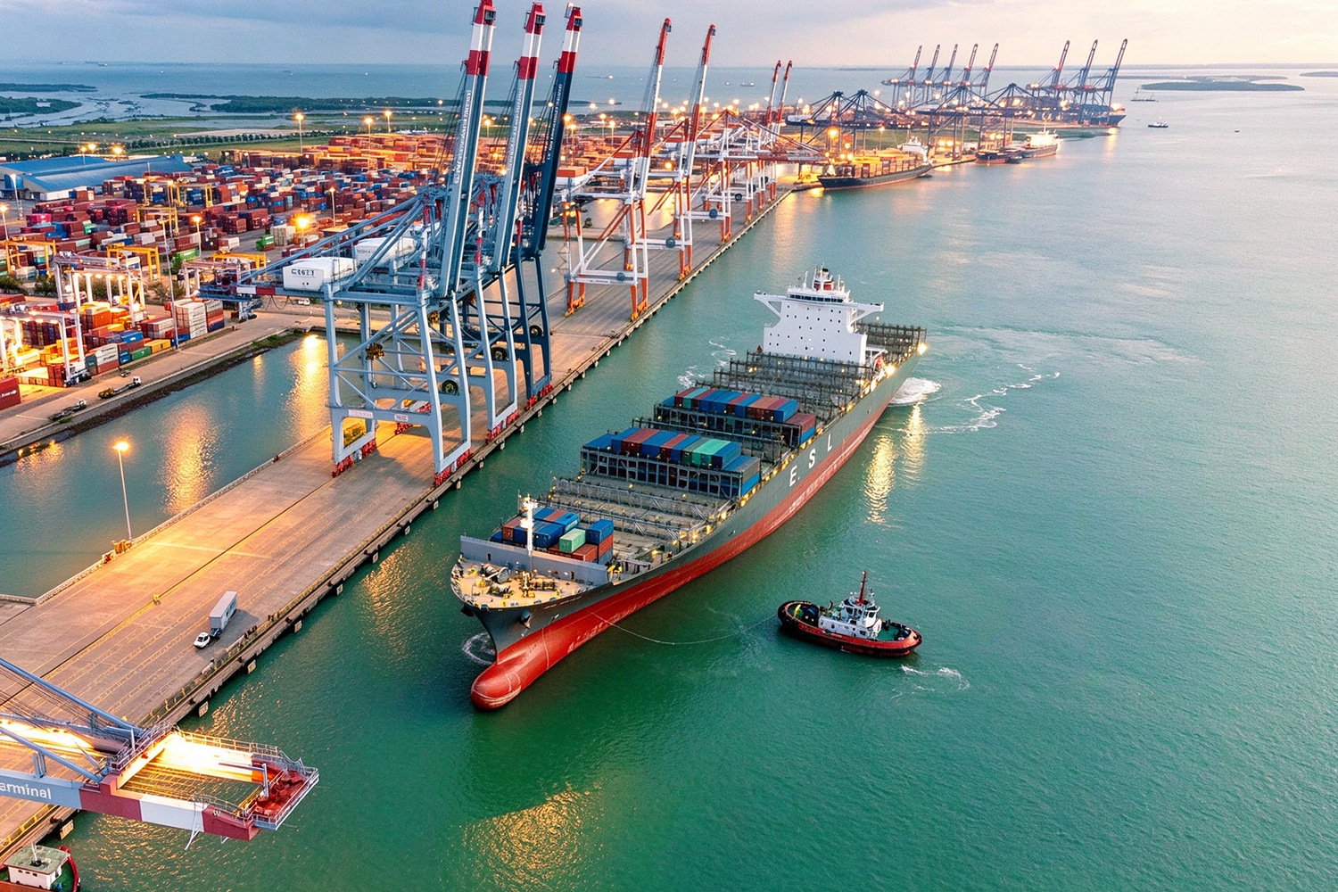 Powering a Smart Deepwater Port at Vietnam’s CMIT Terminal with Darveen VT-779W & VT-879 Vehicle Mount Computers